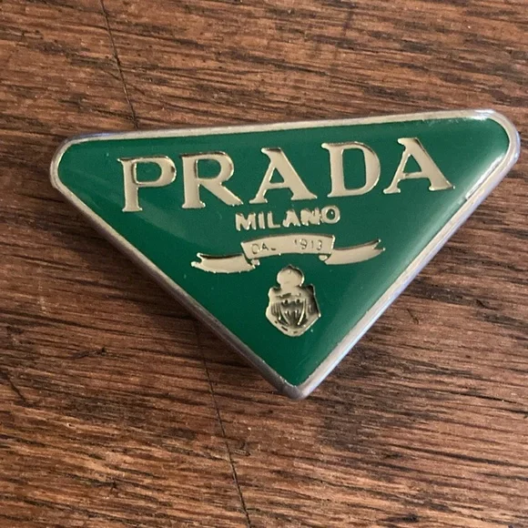 Prada Milano Triangle Bag Charm/Keychain Vintage Like New! - Picture 4 of 4